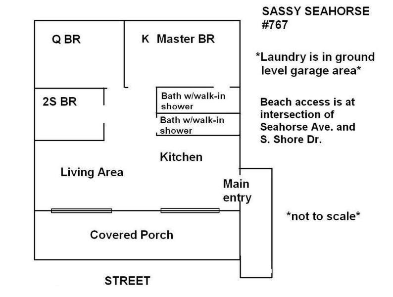 Sassy Seahorse Vila Surf City Exterior foto